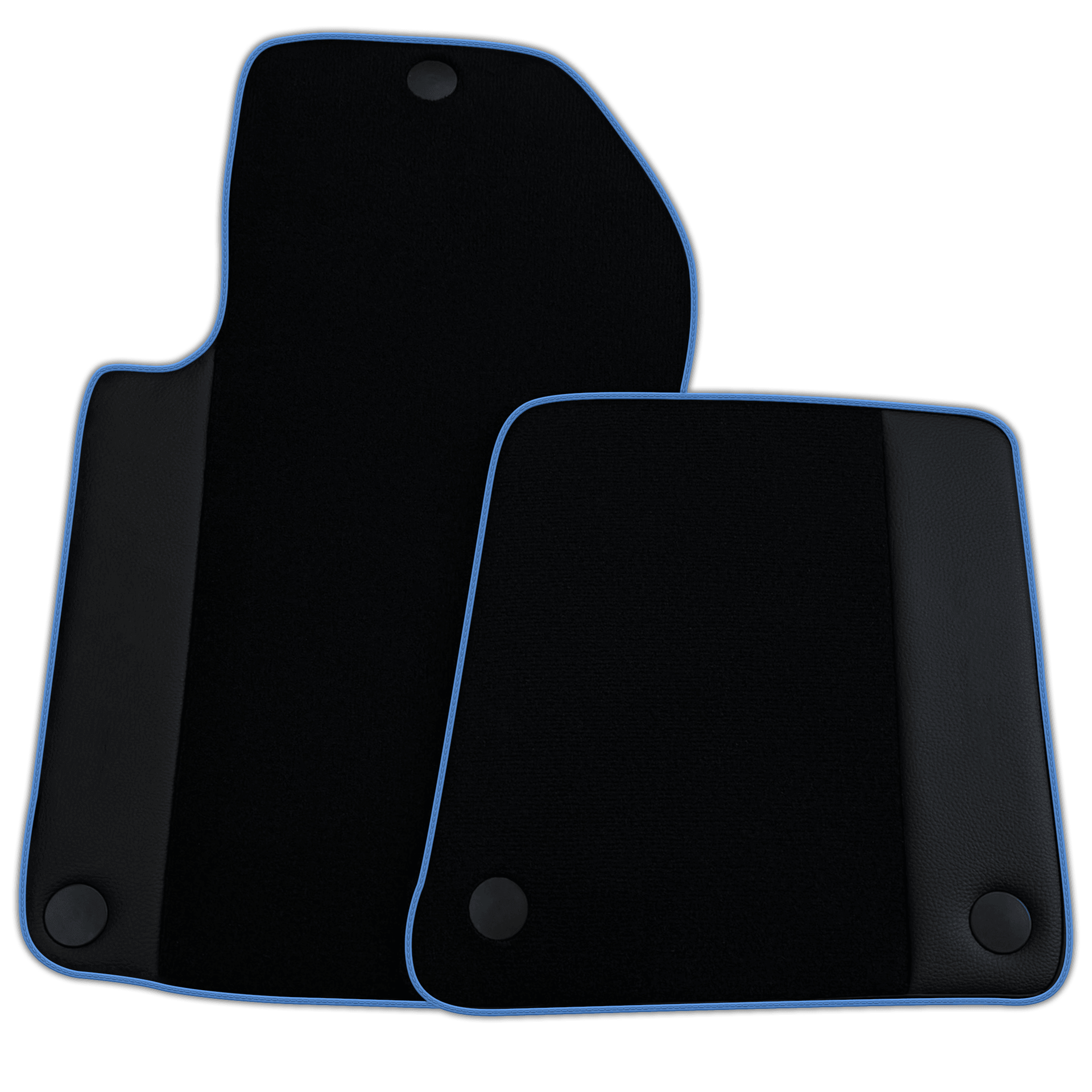 Custom Black Floor Mats For Ferrari 599 Coupe 2006-2012 With Leather