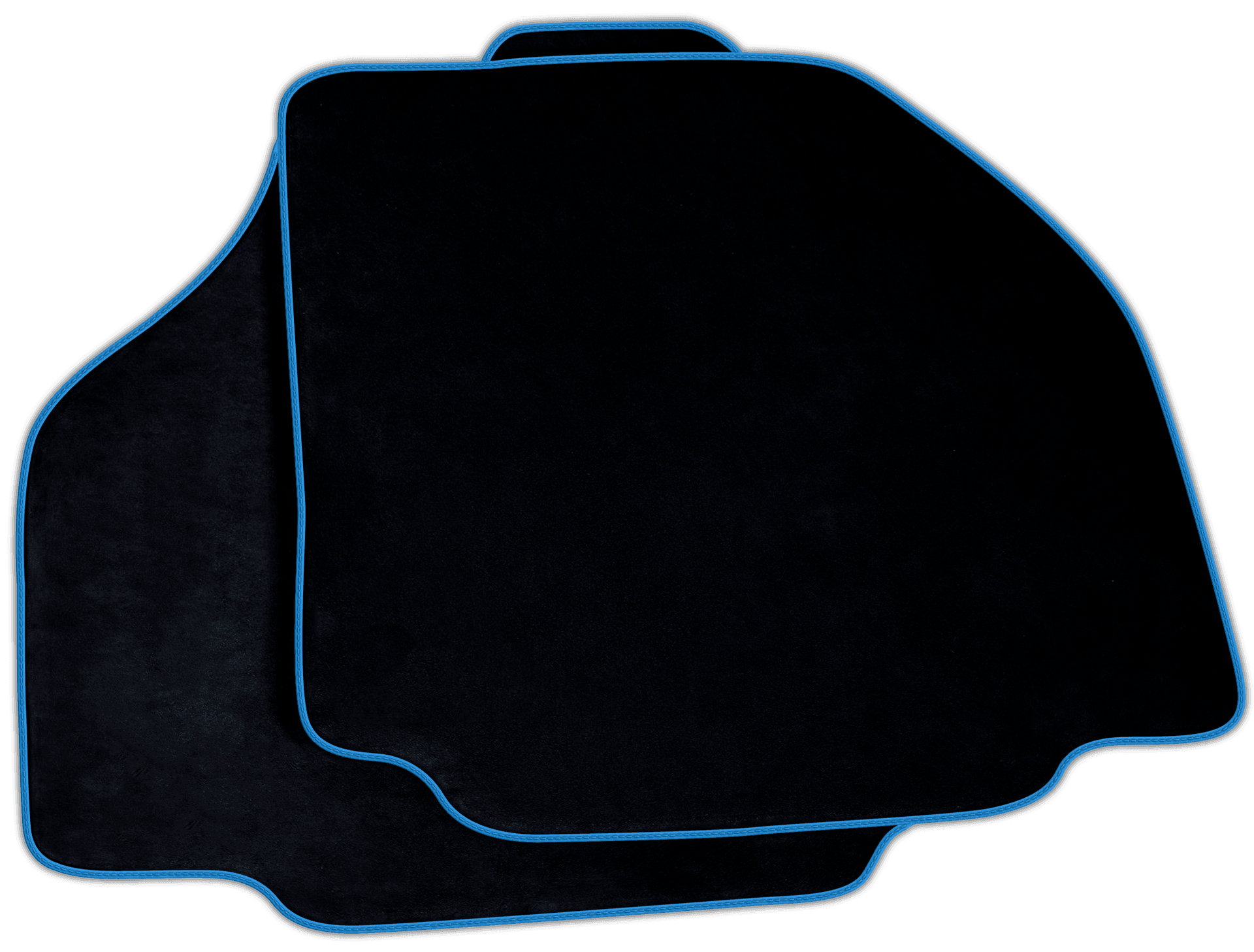 Black Alcantara Floor Mats for Ferrari 458 Speciale (2012-2015) | Various Trim Colors