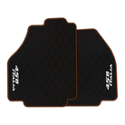 Premium Black Leather Floor Mats for Ferrari 458 Spider (2012-2015)