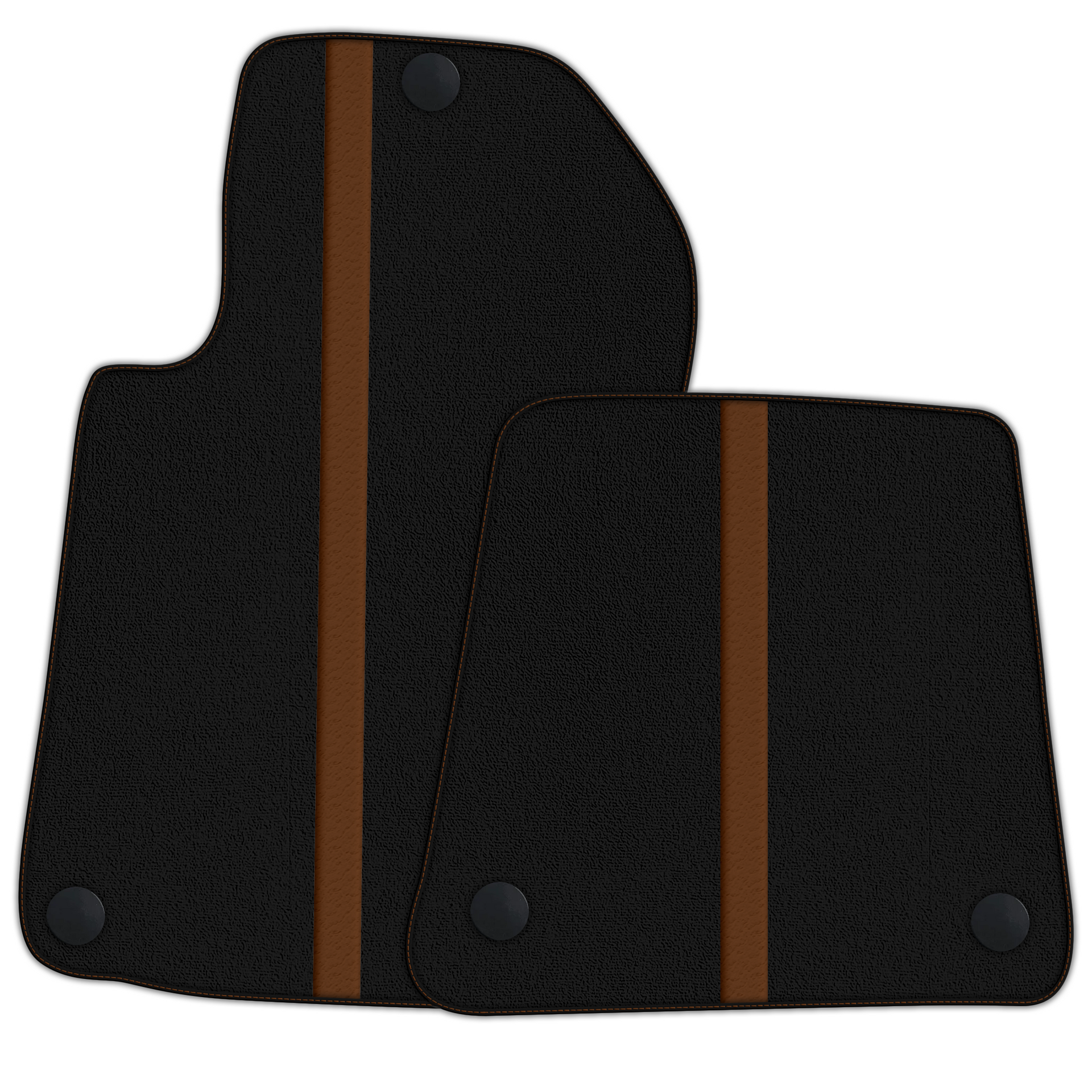 Premium Black Floor Mats for Ferrari 599 Coupe (2006-2012) - Elegant