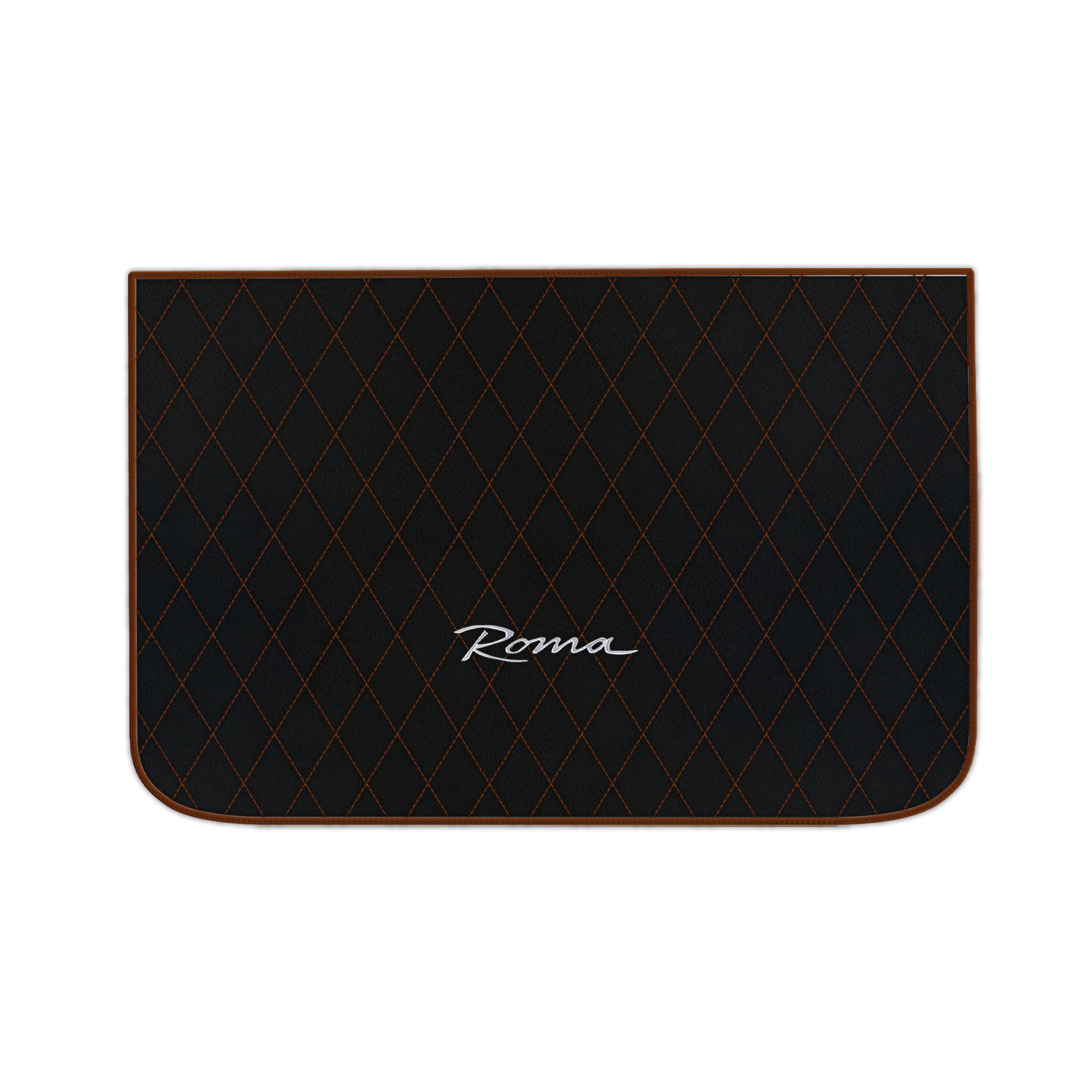 Premium Black Leather Floor Mats for Ferrari Portofino (2018-2023)