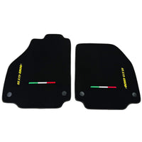 Floor Mats for Ferrari 488 GTB (2015-2022) Italian Edition | Black Trim - AutoWin