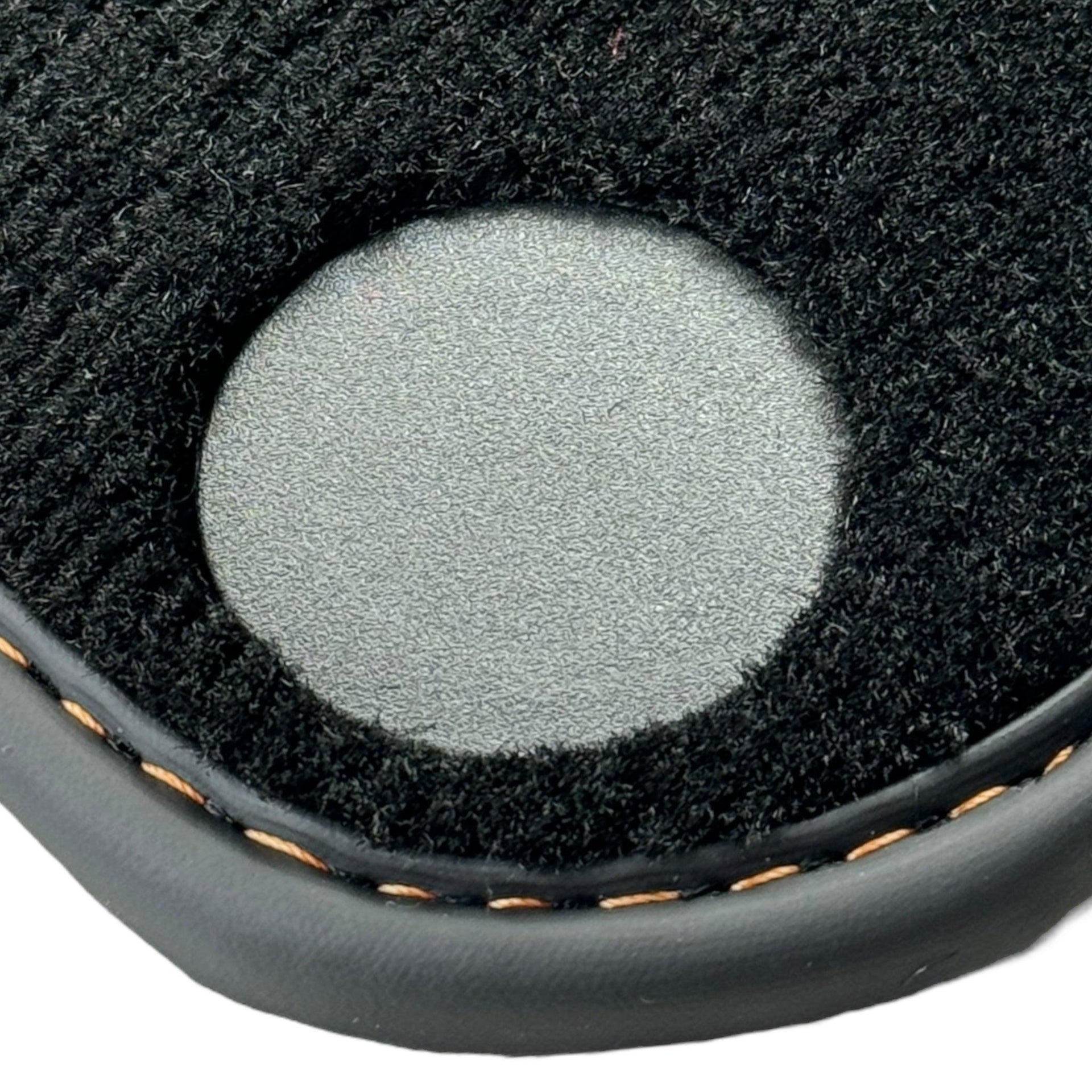 Black Floor Mats for McLaren 720S (2017-2021) with Orange Leather - AutoWin
