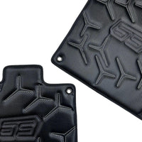Carbon Leather Floor Mats for Lamborghini Aventador SVJ 63 Edition - AutoWin