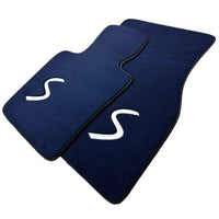 Dark Blue Floor Mats for Mini Cabrio R52 Convertible (2004-2009) - AutoWin