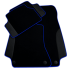 Customizable Black Floor Mats For Mercedes Benz CLS-Class C219 (2004-2010)