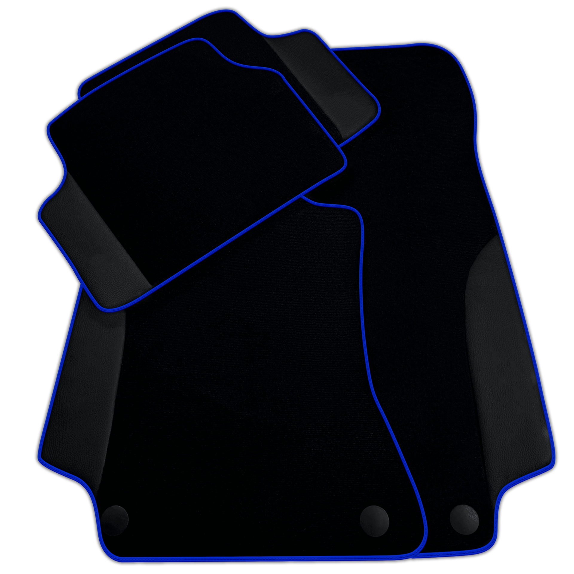 Customizable Black Floor Mats For Mercedes Benz CLS-Class C219 (2004-2010)