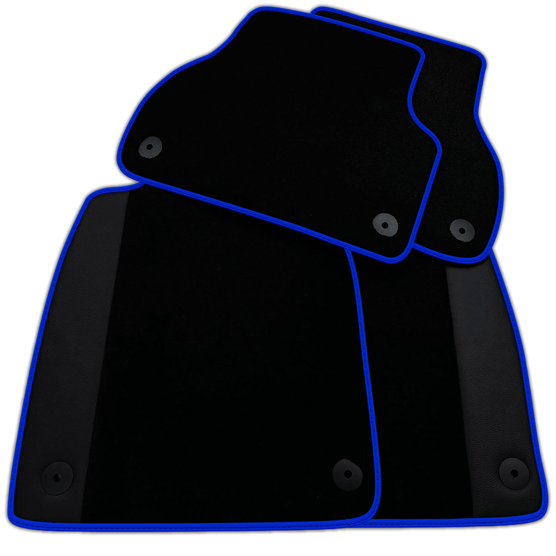 Customizable Black Floor Mats for Audi RS 6 C5 (2002-2004)