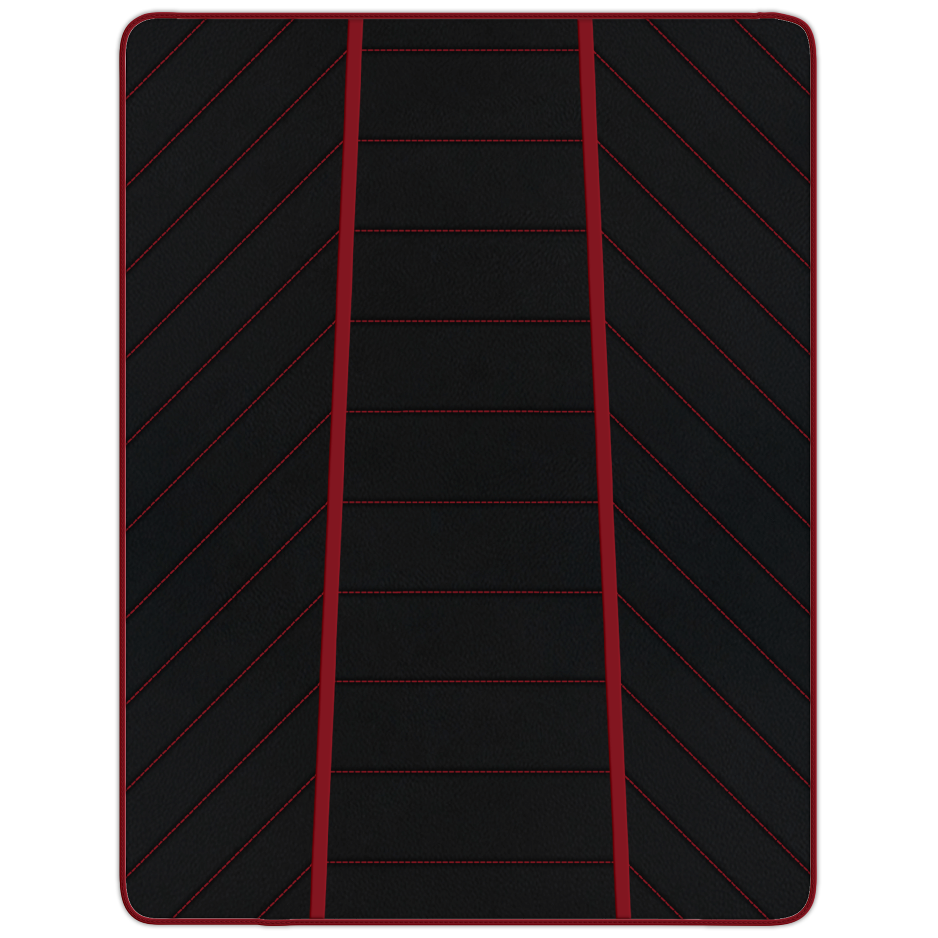 Premium Black Leather Floor Mats for Ferrari California | Full Set