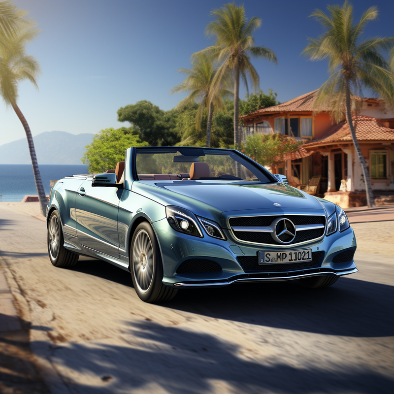 Elevate Your Mercedes-Benz E-Class A207 Convertible (2010-2013) with Autowin's Premium Floor Mats