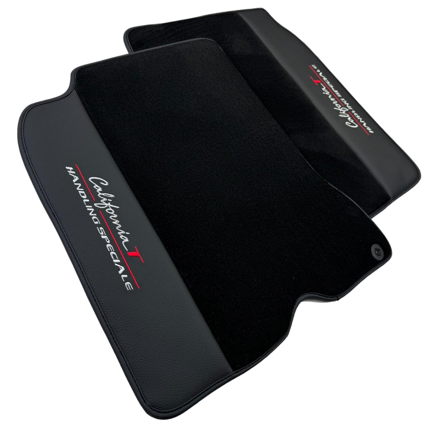 Floor Mats for Ferrari California T (2015-2018) with Leather | Handling Speciale - AutoWin