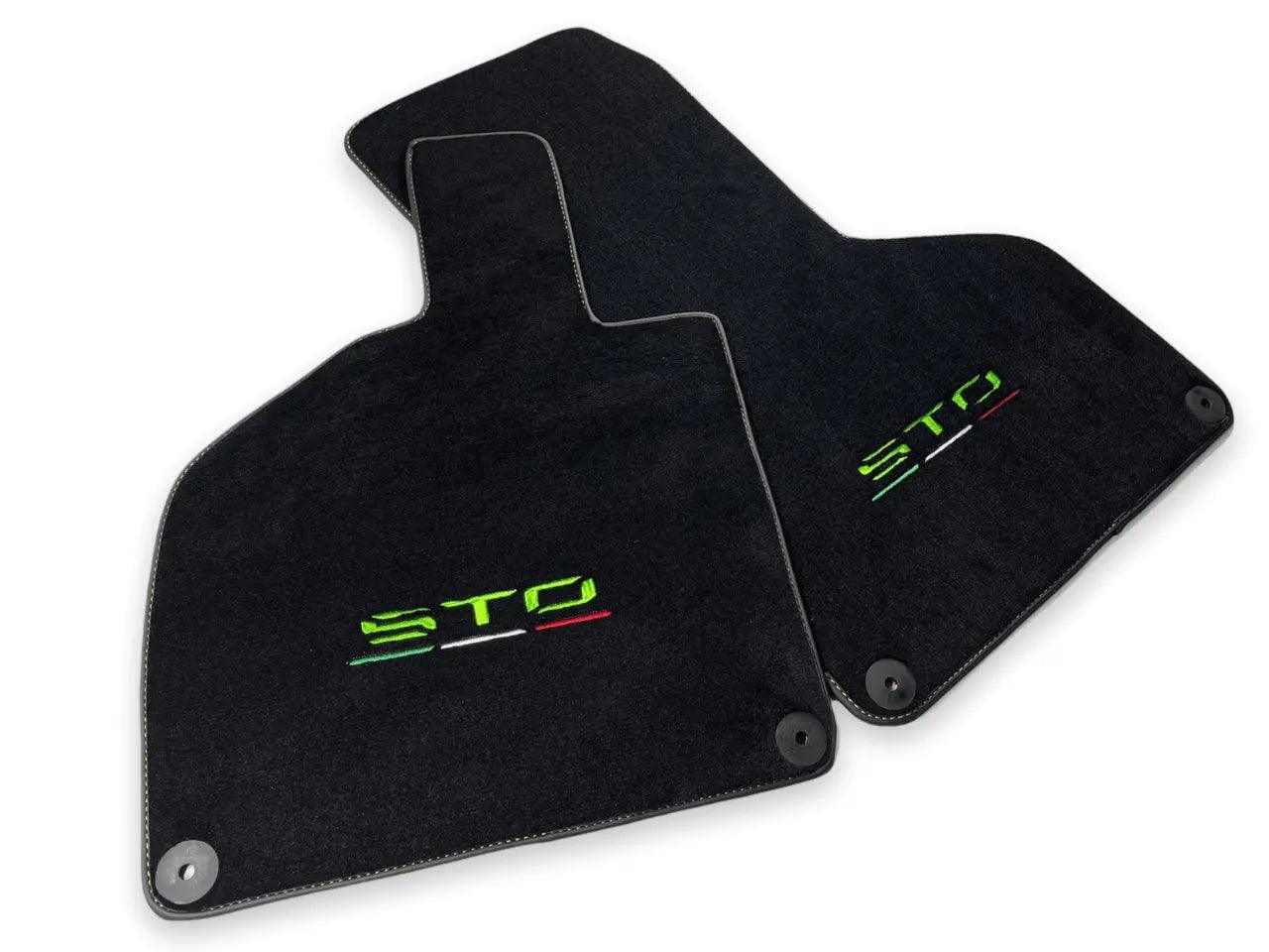 STO Logo Floor Mats for Lamborghini Huracan