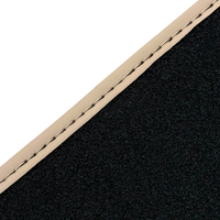 Beige Car Floor Mats for Porsche Cayenne GTS (2003-2010) with Alcantara Leather