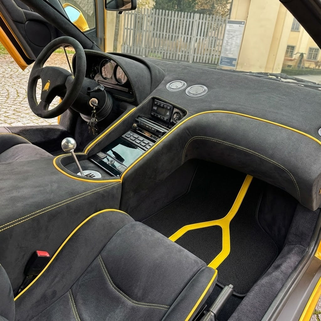 Floor Mats for Lamborghini Diablo 1990-2001 Sv Autowin Brand - AutoWin.EU