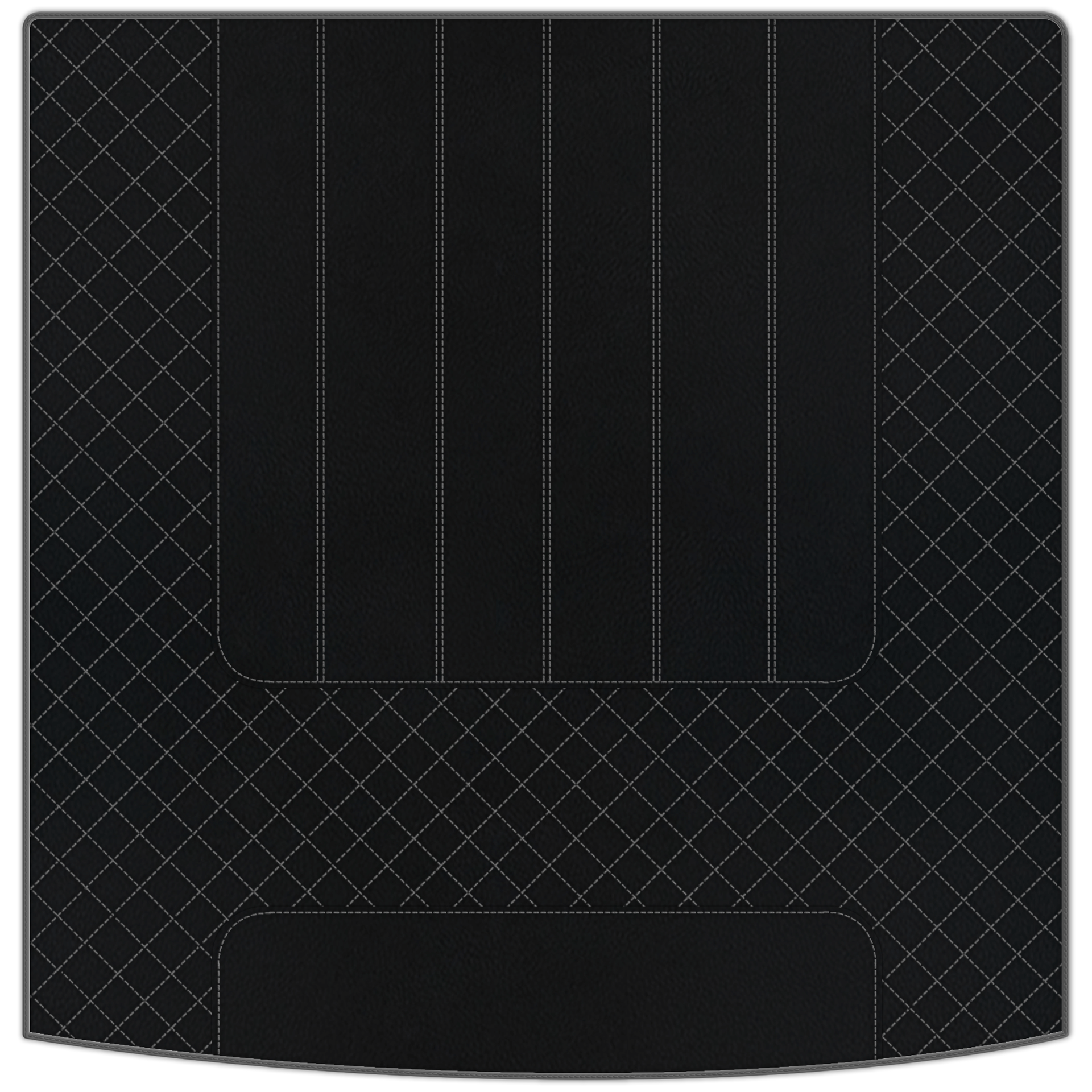 Premium Black Leather Floor Mats for Bentley Arnage T (1998-2009)