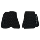 Premium Black Leather Floor Mats for Ferrari California | Full Set