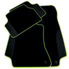 Customizable Black Floor Mats For Mercedes Benz GL-Class 500 4Matic (2012-2015)