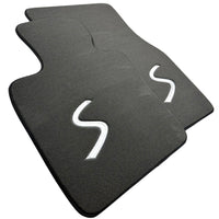 Grey Floor Mats for Mini Cabrio R52 Convertible (2004-2009) - AutoWin