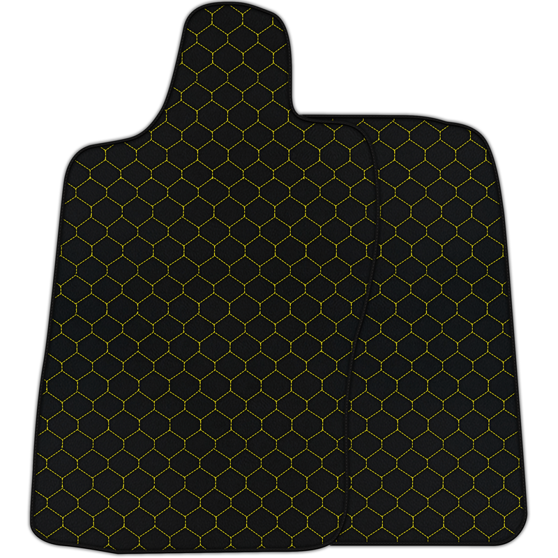 Customizable Leather Floor Mats with Hex Pattern for Aston Martin DB11 (2016–2023)