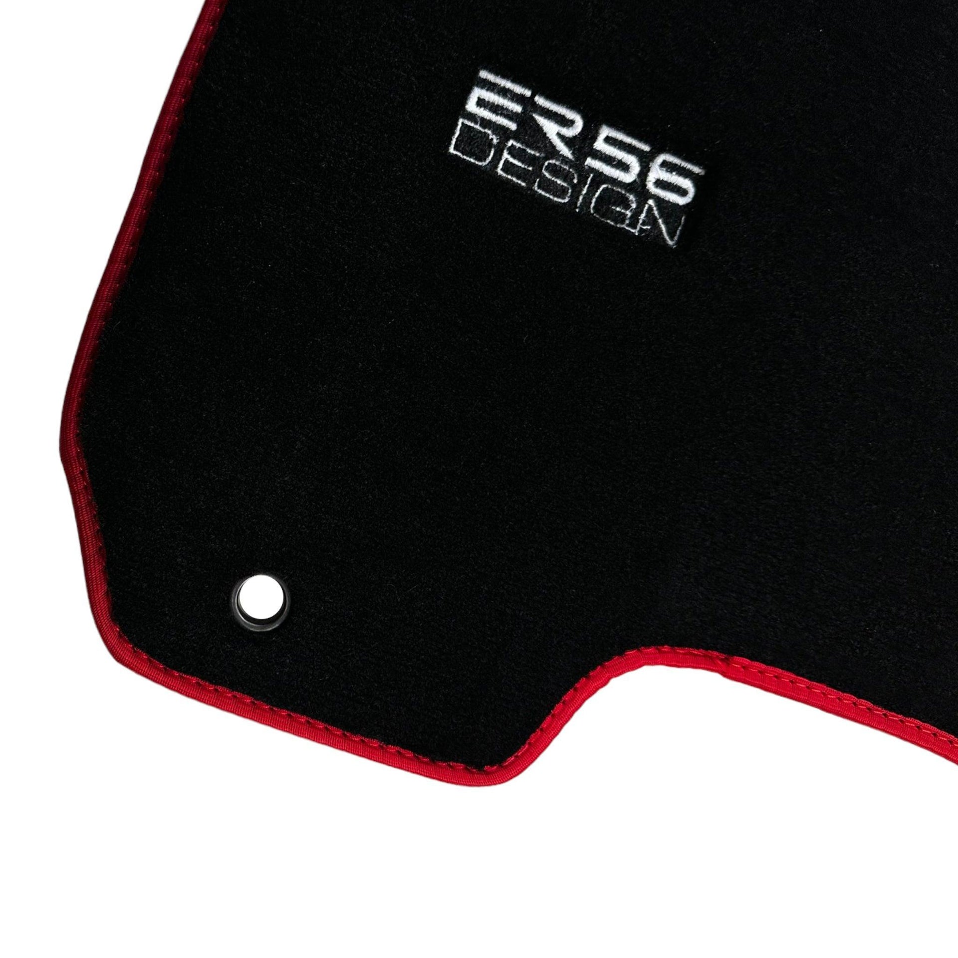 Black Floor Mats For Kia Sportage (2004-2010) ER56 Design - AutoWin