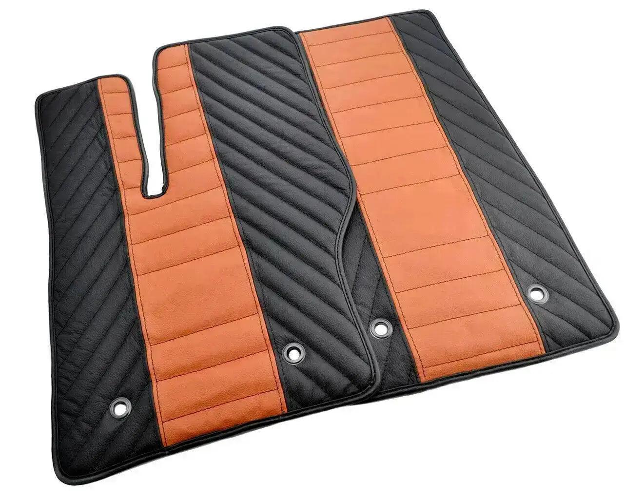Leather Floor Mats For Land Rover Defender 90 (2007-2020) - AutoWin