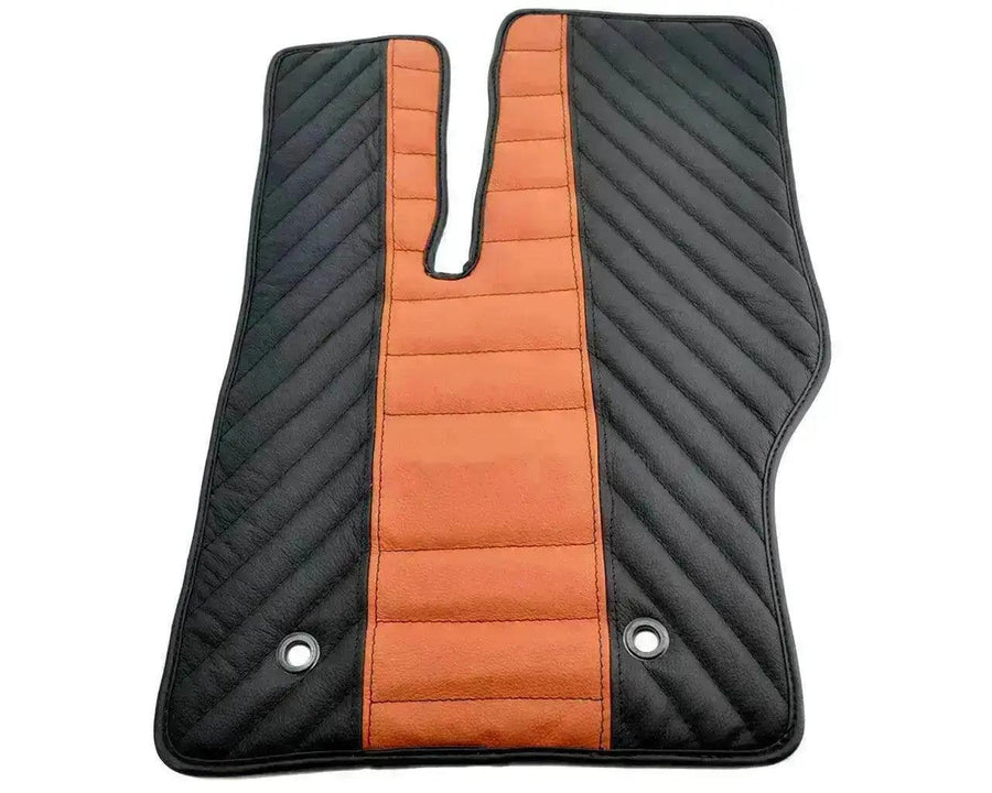 Leather Floor Mats For Land Rover Freelander (2003-2007) - AutoWin