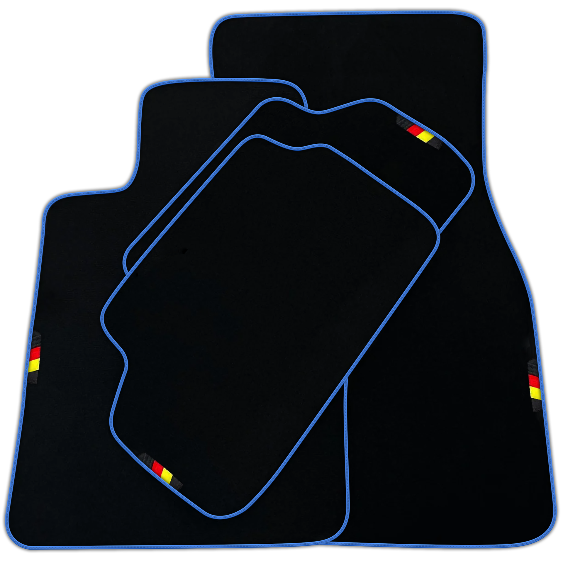 Black Floor Mats For BMW XM G09 (2023-2024) Germany Edition | Various Trim Colors