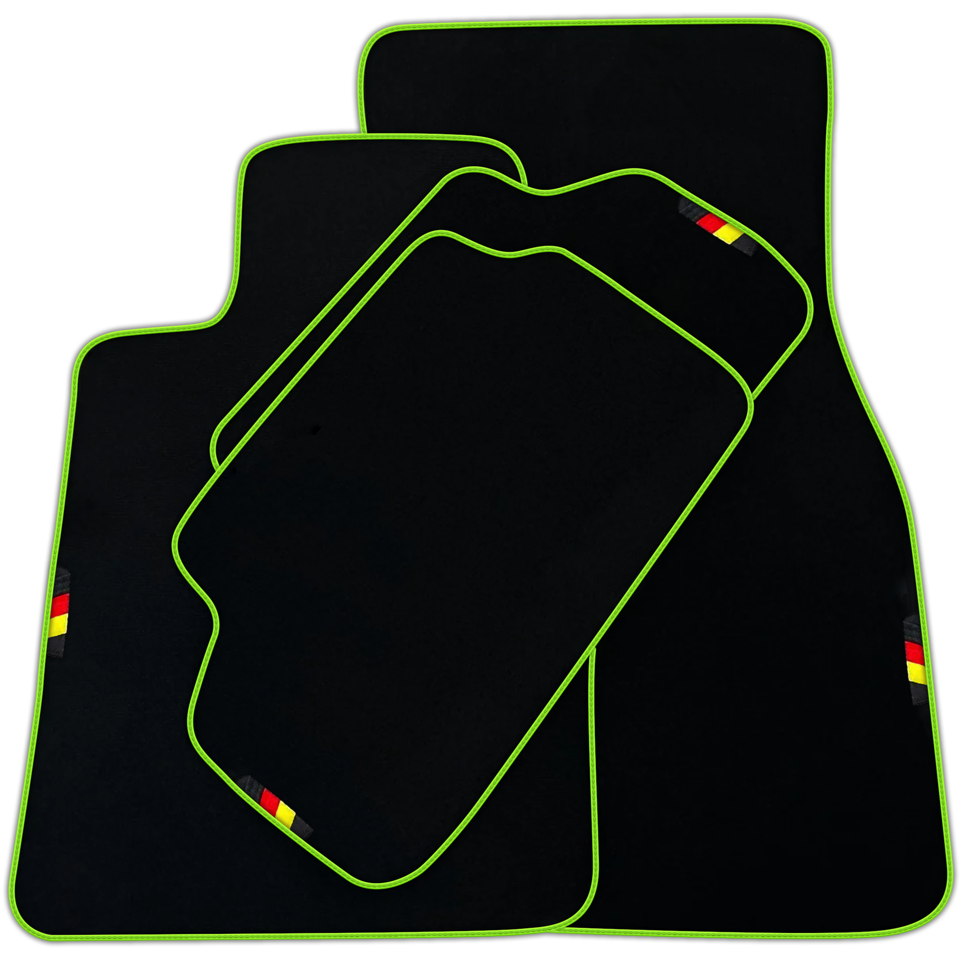 Black Mats For BMW 7 Series E38 Germany Edition | Various Trim Colors