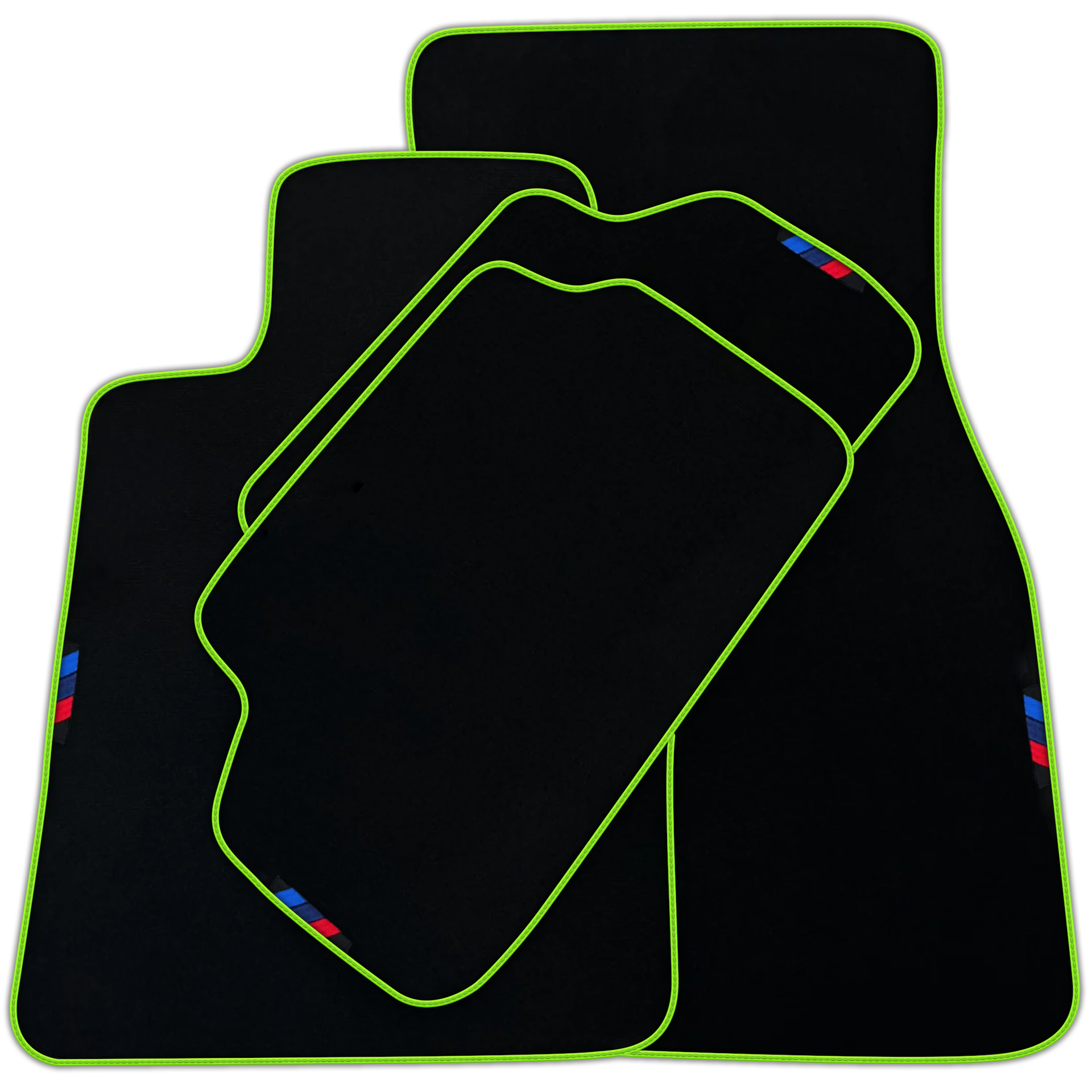 Black Mats For BMW X5M F95 SUV | Black Trim | Various Trim Colors