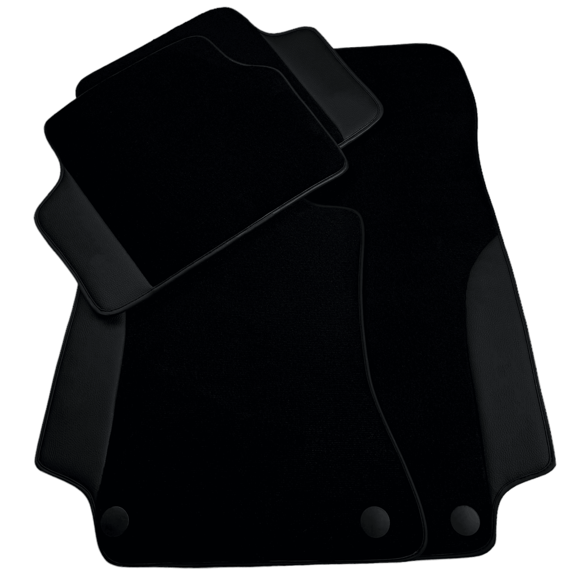 Customizable Black Floor Mats For Mercedes Benz X-Class W470 (2017-2023) - AutoWin