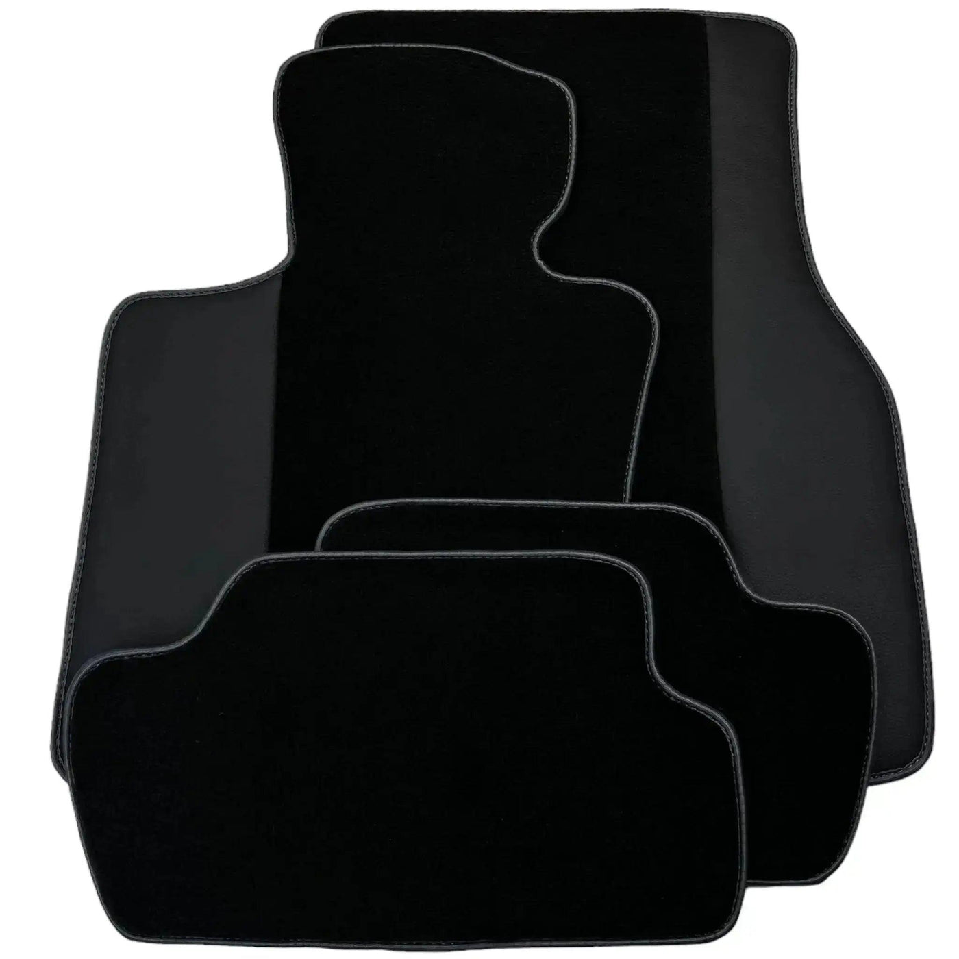 Customizable Black Floor Mats for Mini Cooper / One Electric (2020-2023) - AutoWin