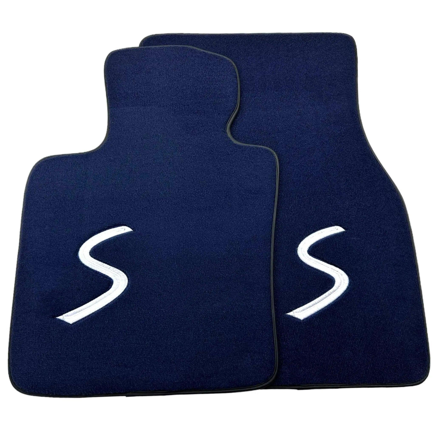 Dark Blue Floor Mats for Mini Cooper / One Electric (2020-2023) - AutoWin