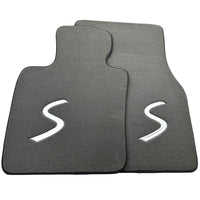 Grey Floor Mats for Mini Cooper / One Electric (2020-2023) - AutoWin