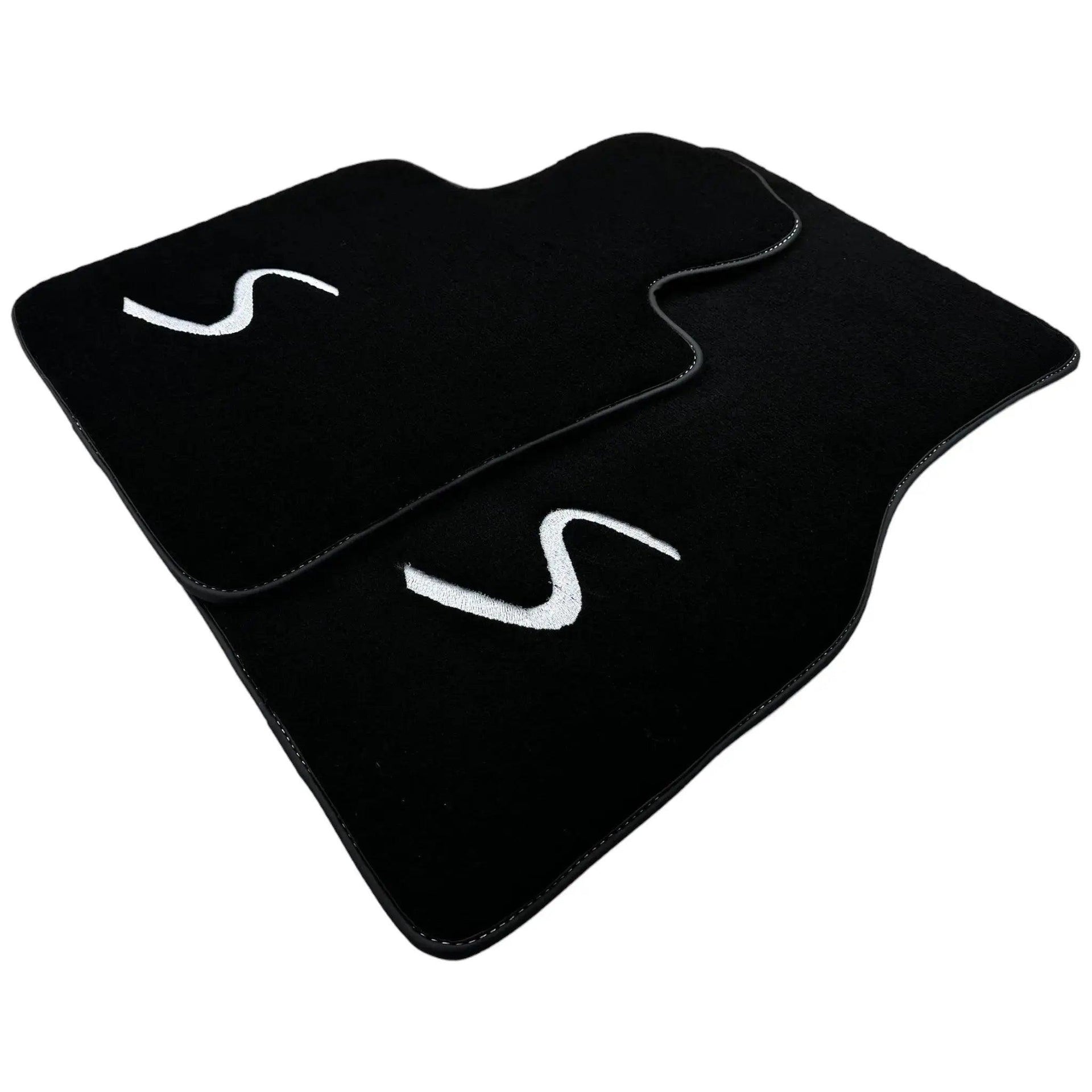 Black Floor Mats for Mini Cooper / One F56 3-Doors (2014-2023) - AutoWin
