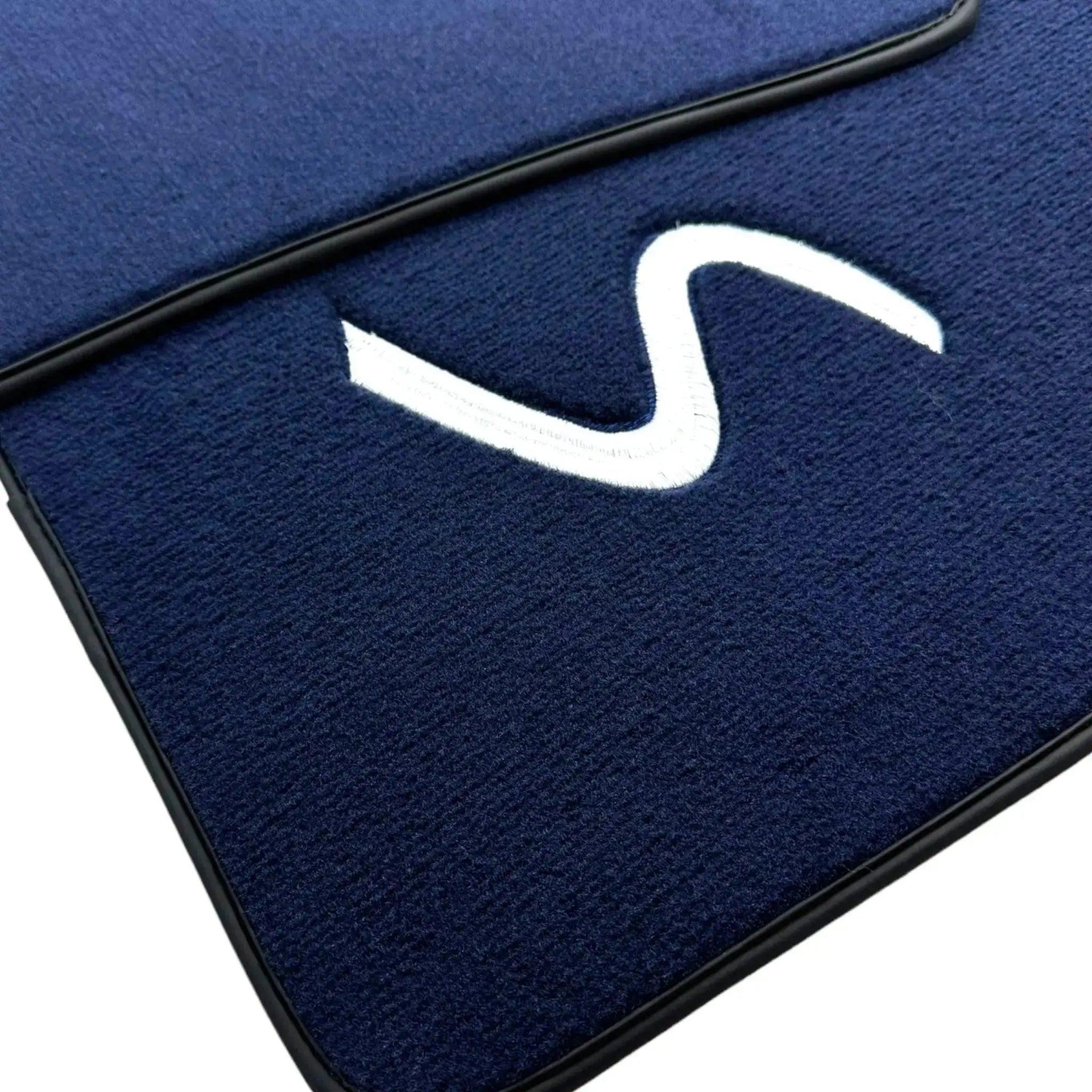 Dark Blue Floor Mats for Mini Cooper/One R50 (2001-2007) - AutoWin