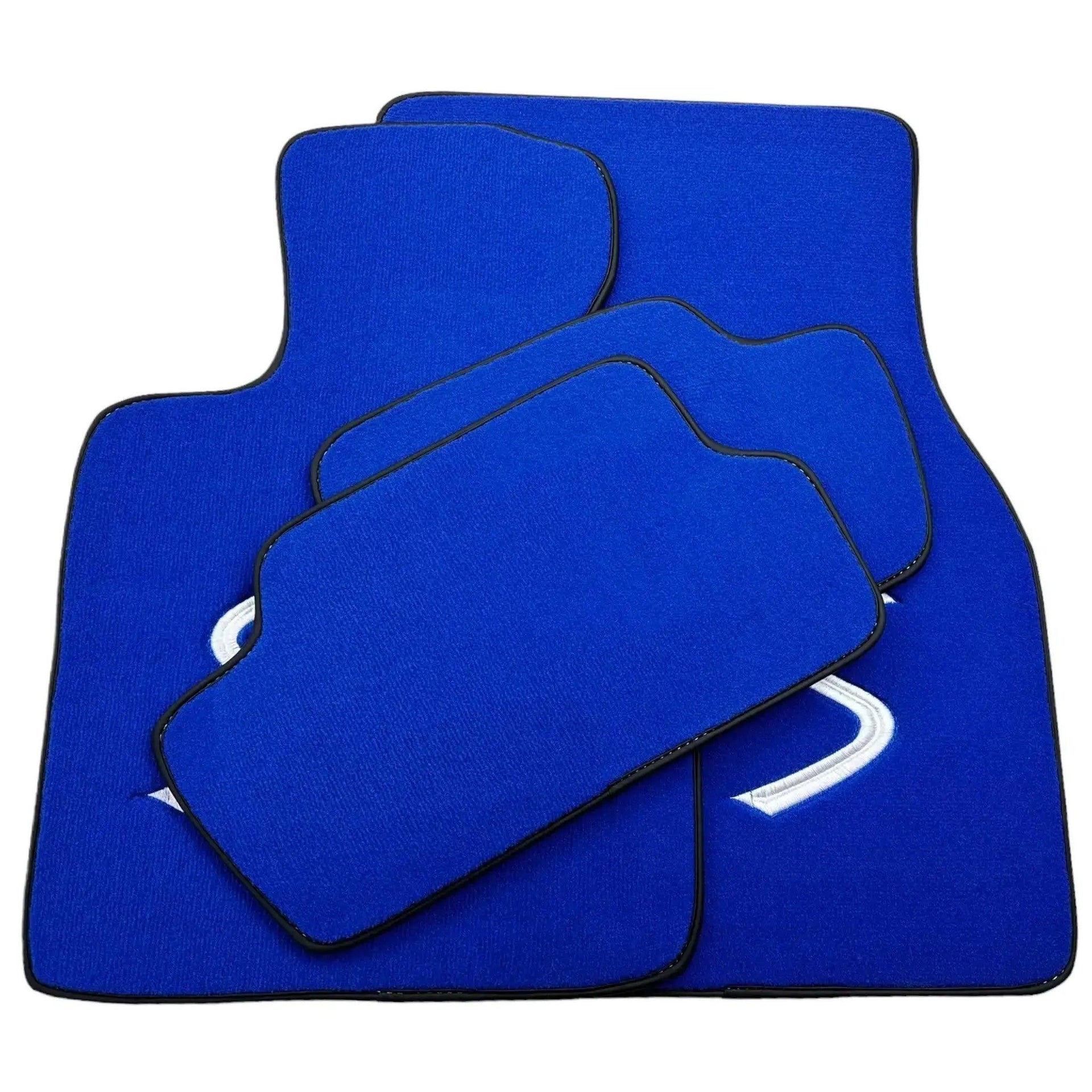 Blue Floor Mats for Mini Cooper / One R56 (2007-2014) - AutoWin