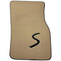 Beige Floor Mats for Mini Cooper / One R56 (2007-2014) - AutoWin