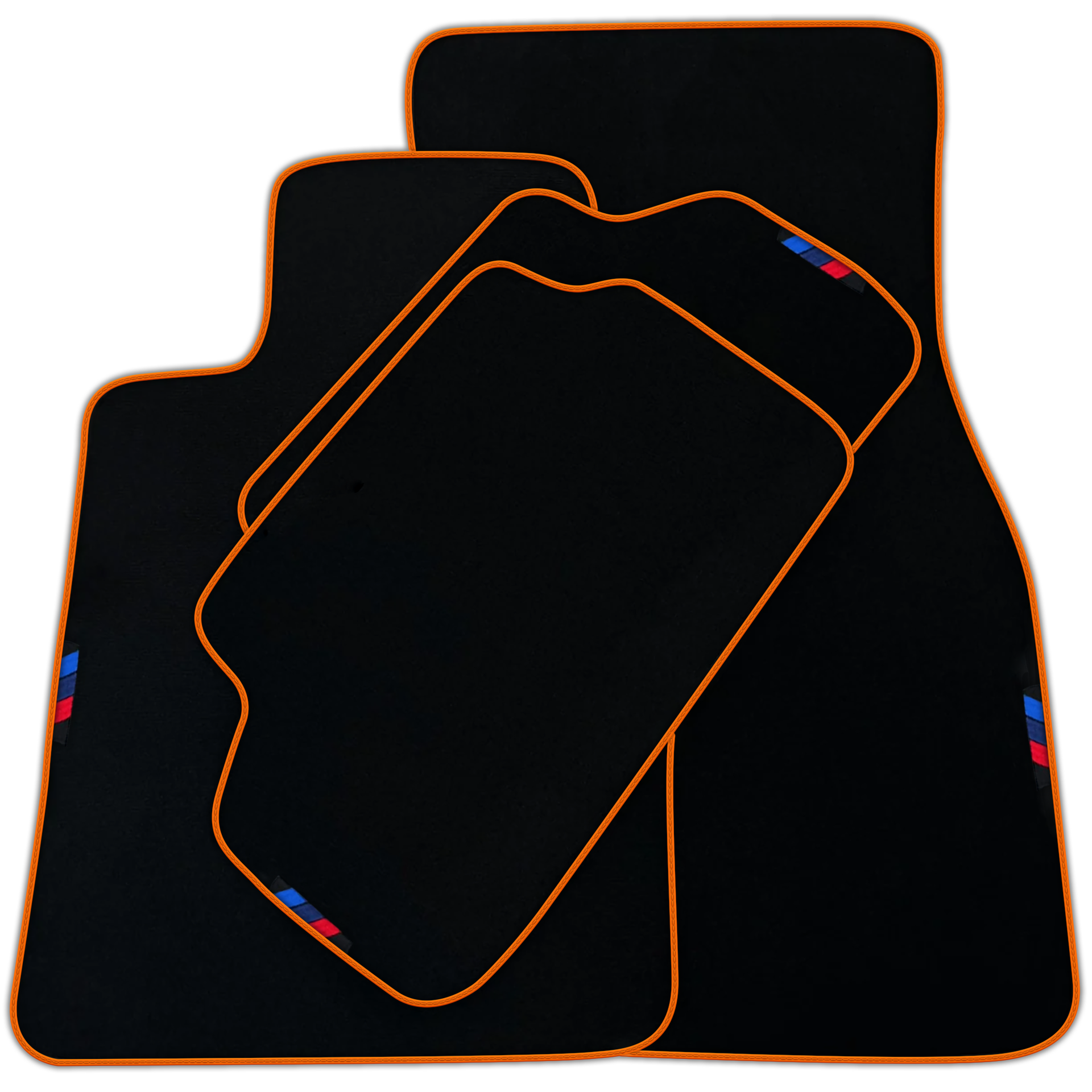 Black Floor Mats For BMW X4 Series F26 | Green Trim | Various Trim Colors