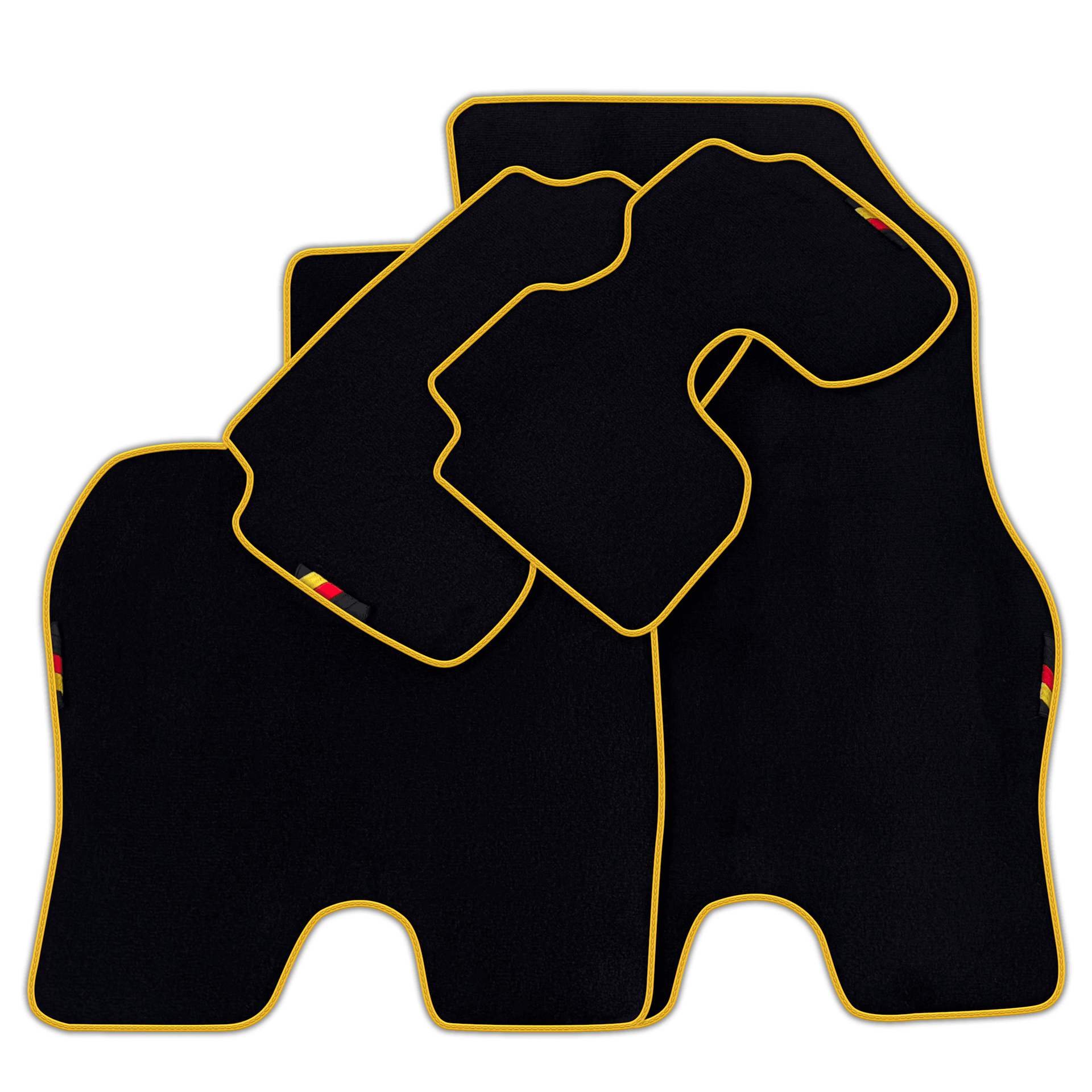 Black Floor Mats for BMW i8 German Edition | Various Trim Colors