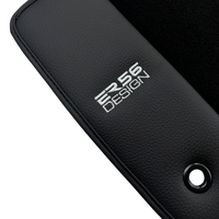 ER56 Design Black Floor Mats for Chevrolet Lumina Sedan (1990-1994) with Leather