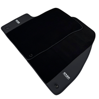 ER56 Design Black Floor Mats for Chrysler Imperial (1990-1993) with Leather