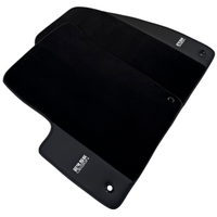 ER56 Design Black Floor Mats for Chevrolet Volt (2010-2023) with Leather