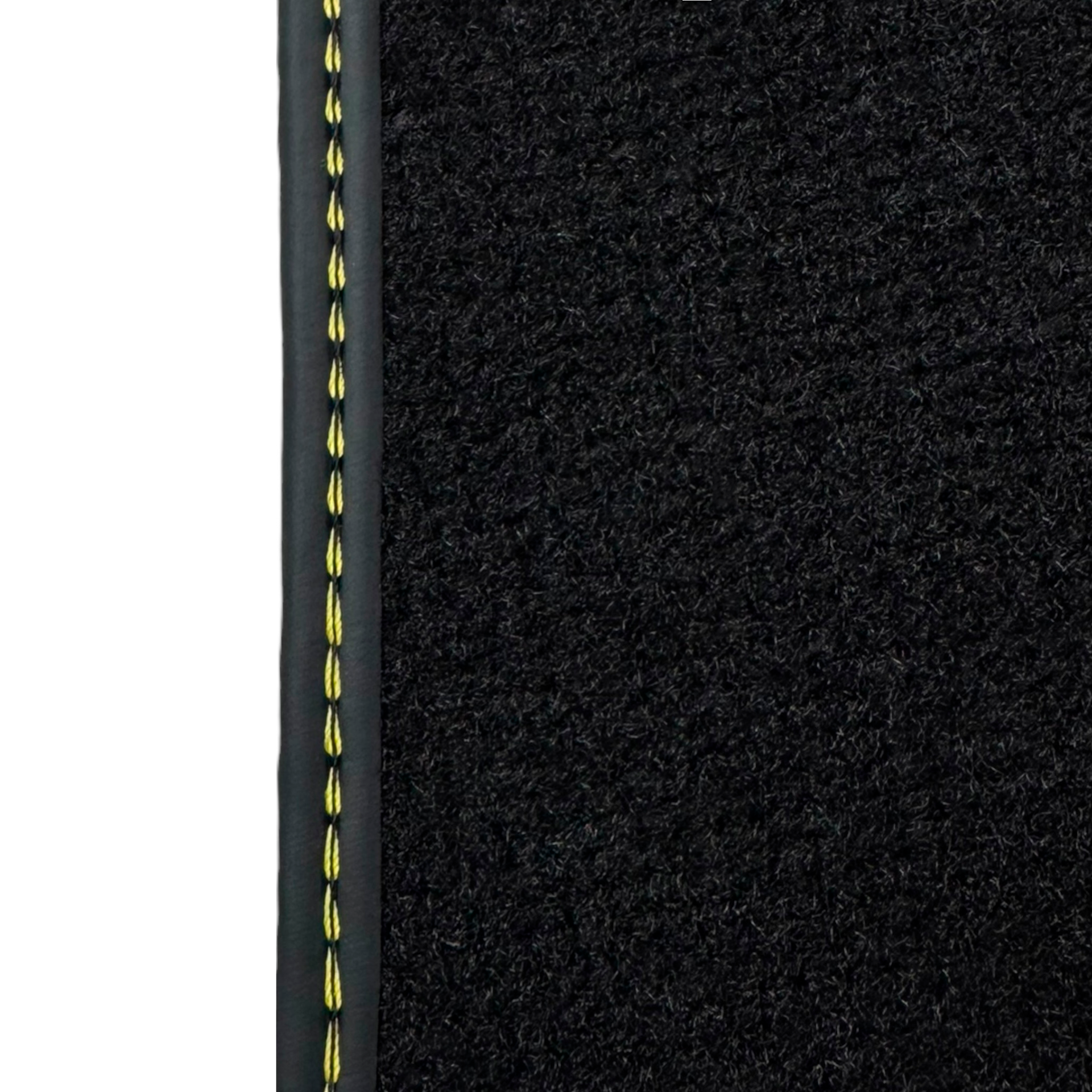 Black Floor Mats for Ferrari Portofino (2018-2023) with Leather