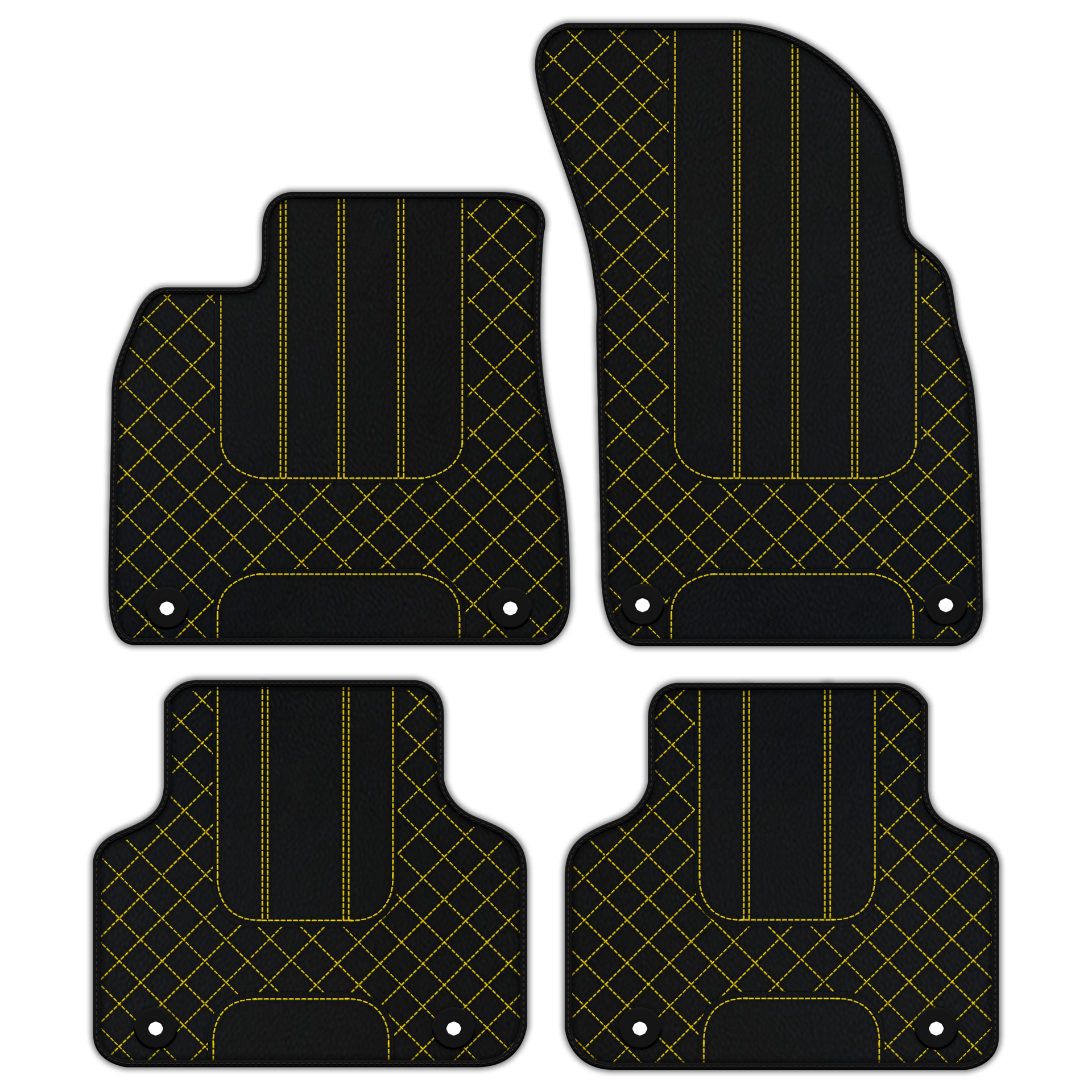 Custom Leather Floor Mats for Bentley Flying Spur (2013-2019)