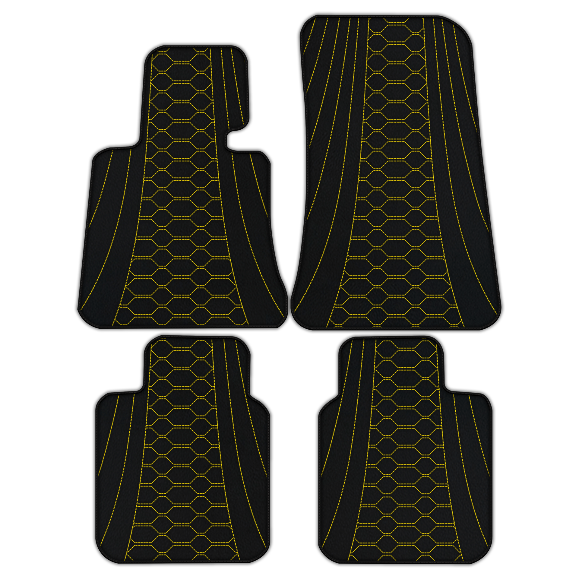 Leather Floor Mats for Rolls Royce Phantom Drophead Coupe (2007-2016)