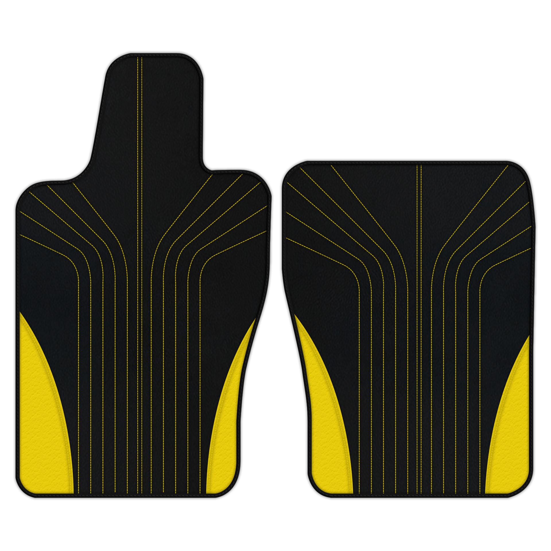 Customizable Leather Floor Mats with AW02 Pattern for Aston Martin Vantage (2019-2025) - AutoWin