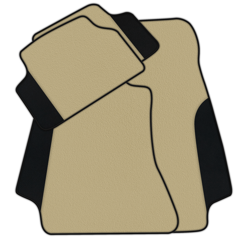 Customizable Floor Mats From Carpet With Leather for Mercedes Benz E-Class C207 Coupe (2009-2013)