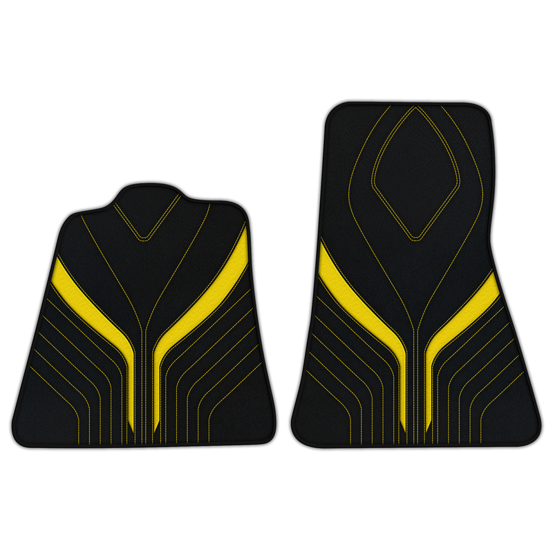 Customizable Leather Floor Mats with AW32 Pattern for McLaren 750S (2023-2025)