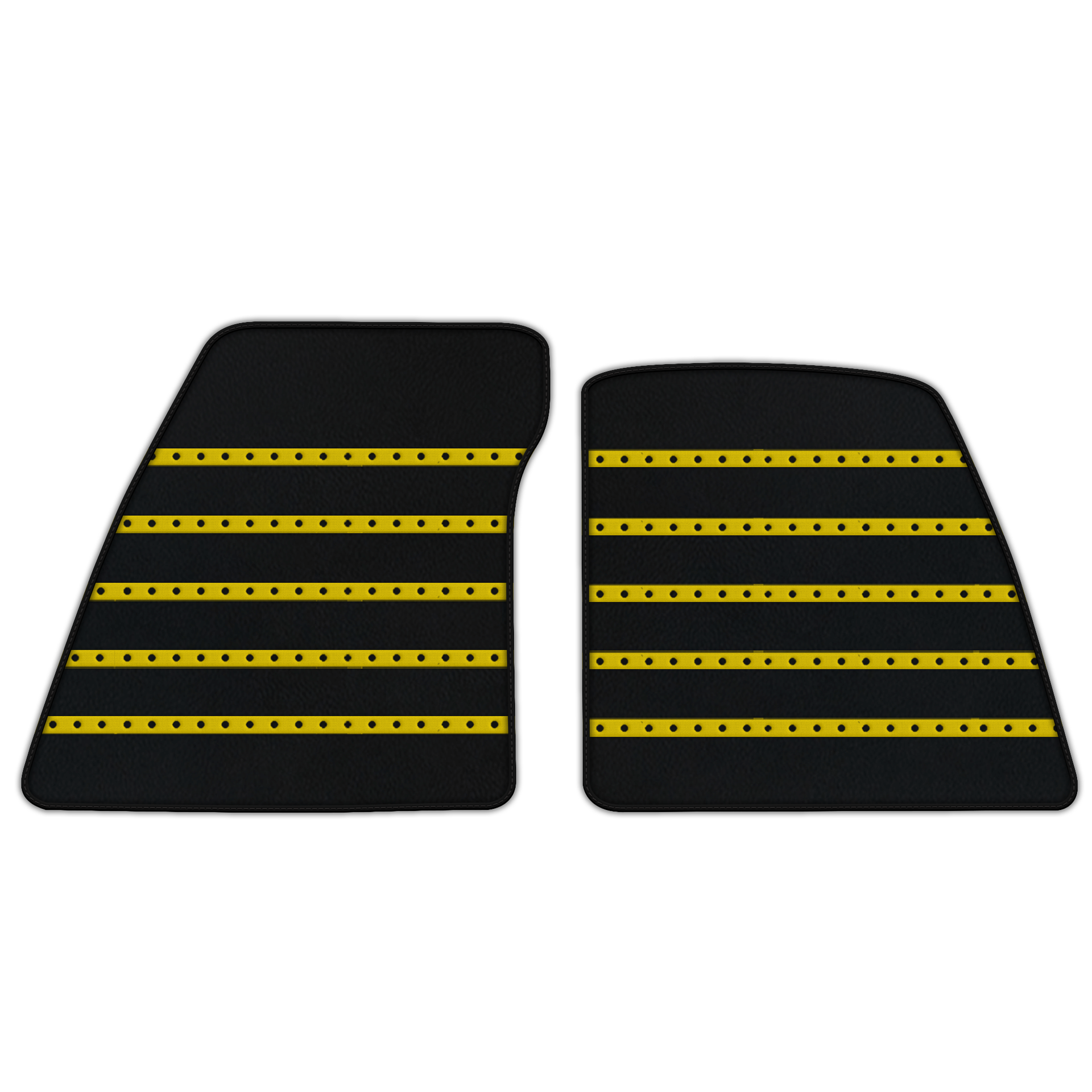 Luxury Daytona Leather Floor Mats for Ferrari California T (2015-2018)