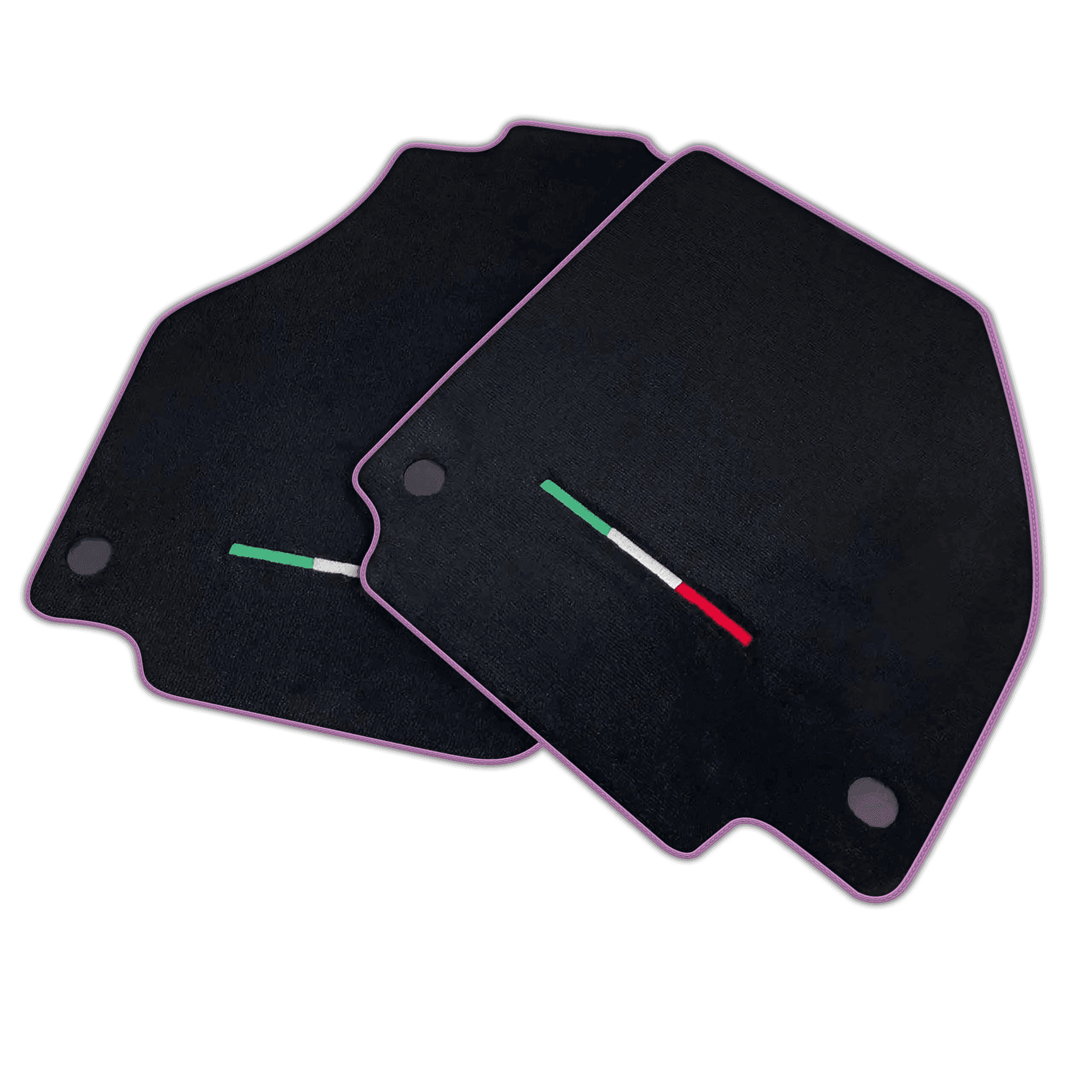 Black Floor Mats for Ferrari 488 Pista Spider (2019-2021) | Various Trim Colors